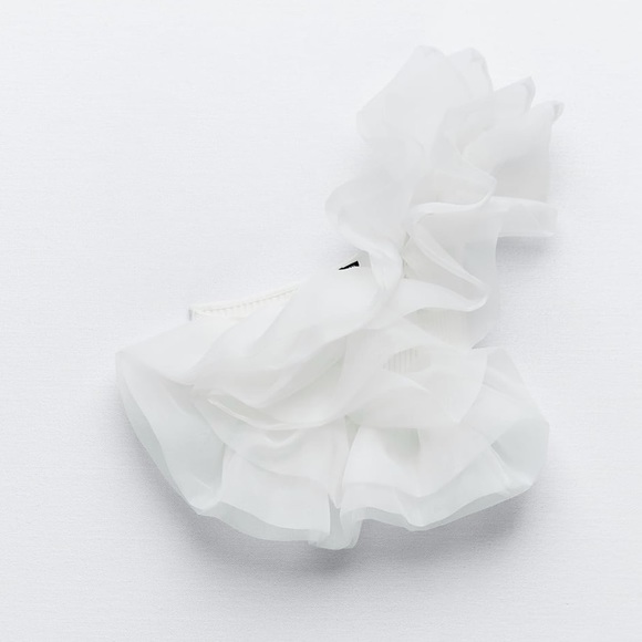 ZARA ORGANZA TOP - Picture 7 of 7